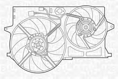 MAGNETI MARELLI 069422299010 -  Вентилятор, охлаждение двигателя